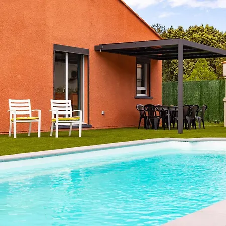 Villa Paisible Proche Frontiere Espagnole Avec Piscine Privee